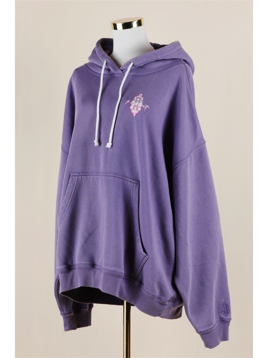 free people movement Tops - Sz L Free People Movement Final Call Front Logo Hoodie In Graphite Combo NWOT